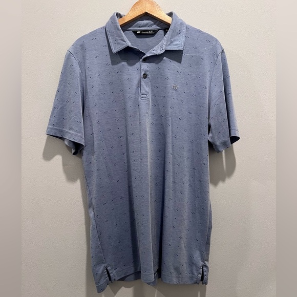 4- Men Sz LARGE Travis Mathew Polos - Picture 3 of 8